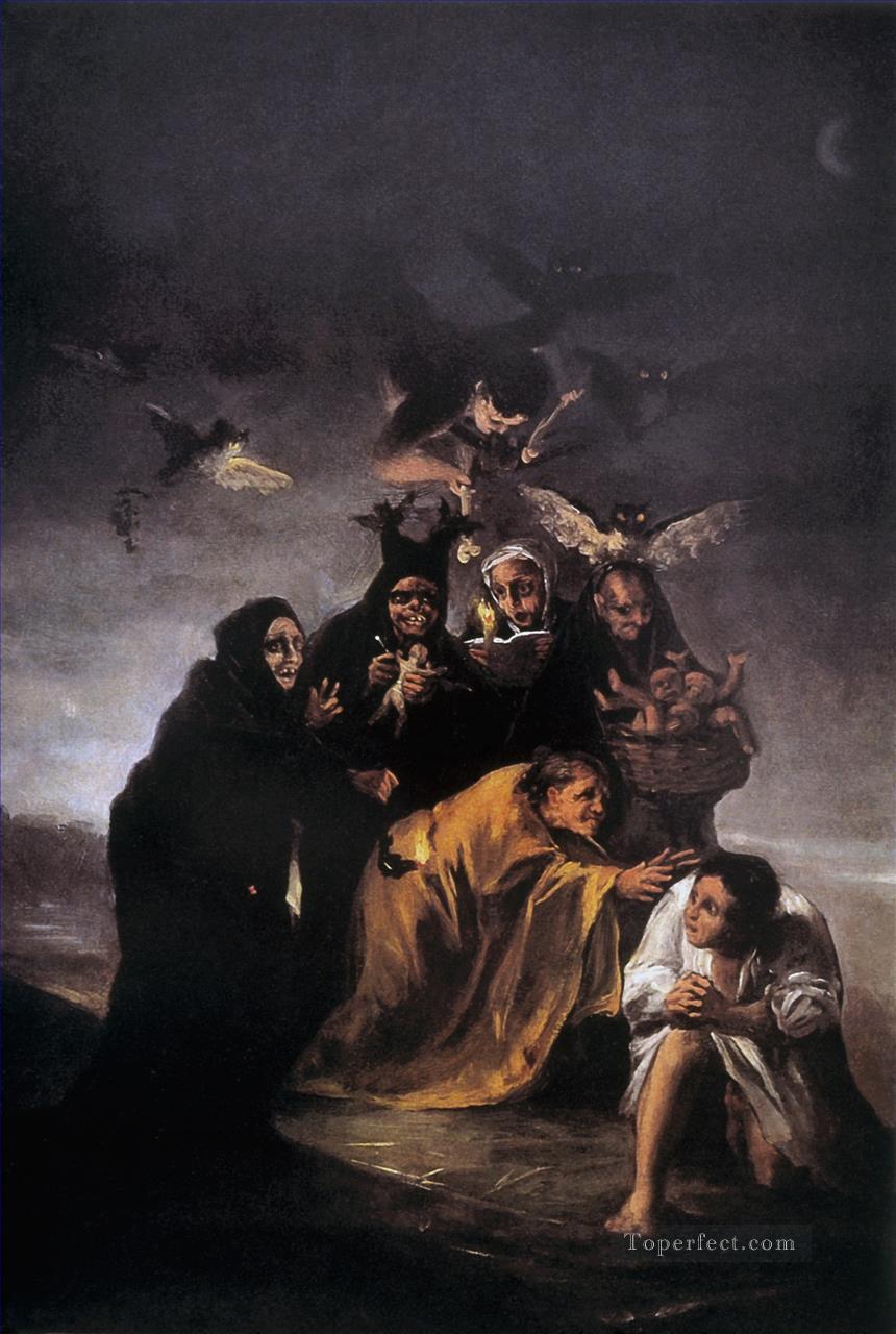 Incantation Francisco de Goya Oil Paintings